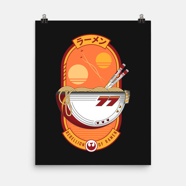 Rebellion Of Ramen-None-Matte-Poster-sachpica