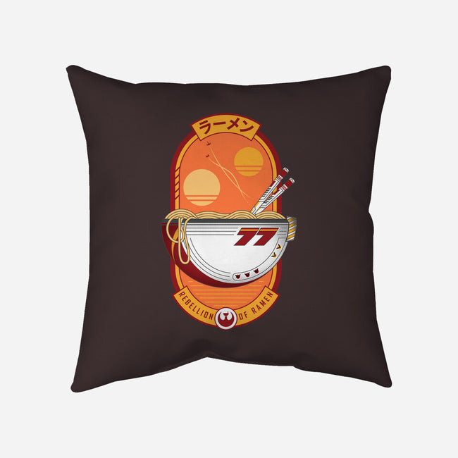 Rebellion Of Ramen-None-Removable Cover w Insert-Throw Pillow-sachpica