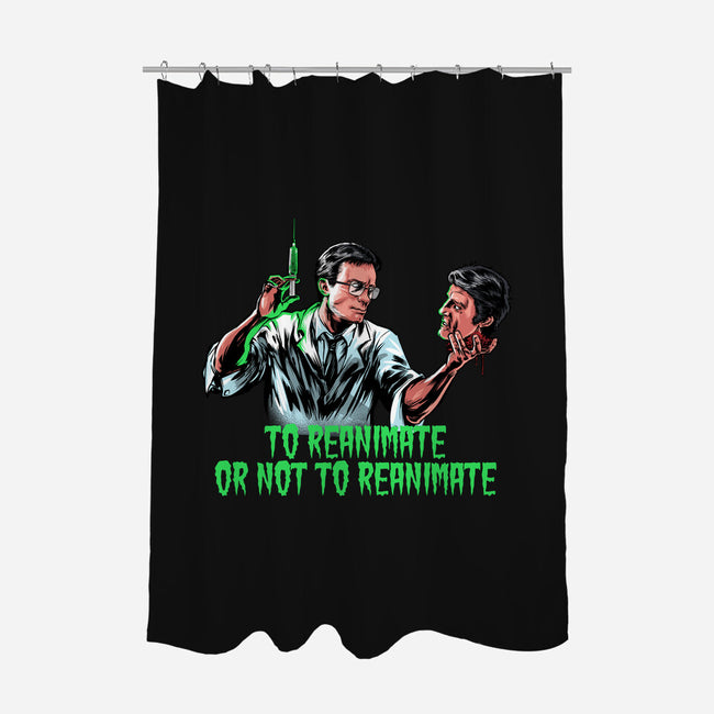 To Reanimate-None-Polyester-Shower Curtain-zascanauta