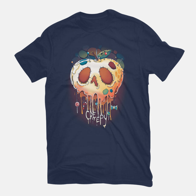 Creepy Apple-Youth-Basic-Tee-Vallina84