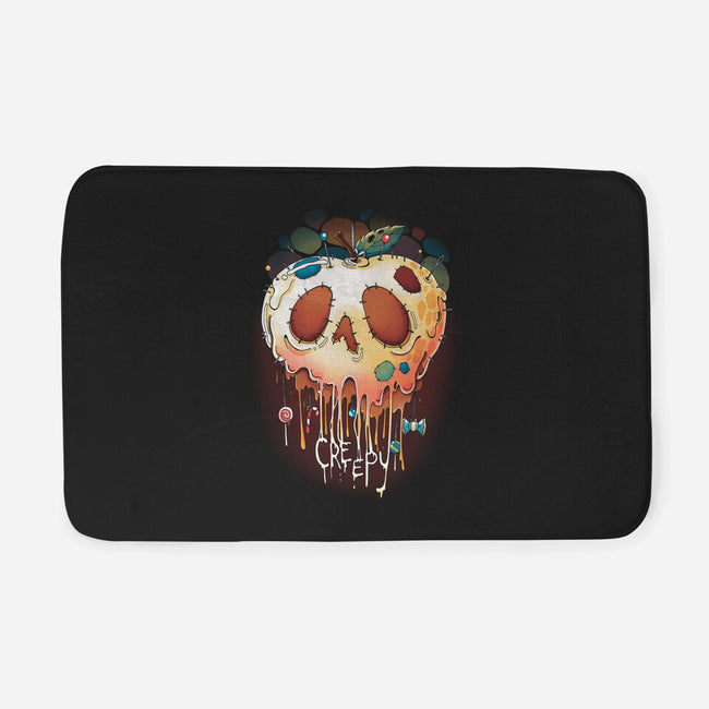 Creepy Apple-None-Memory Foam-Bath Mat-Vallina84