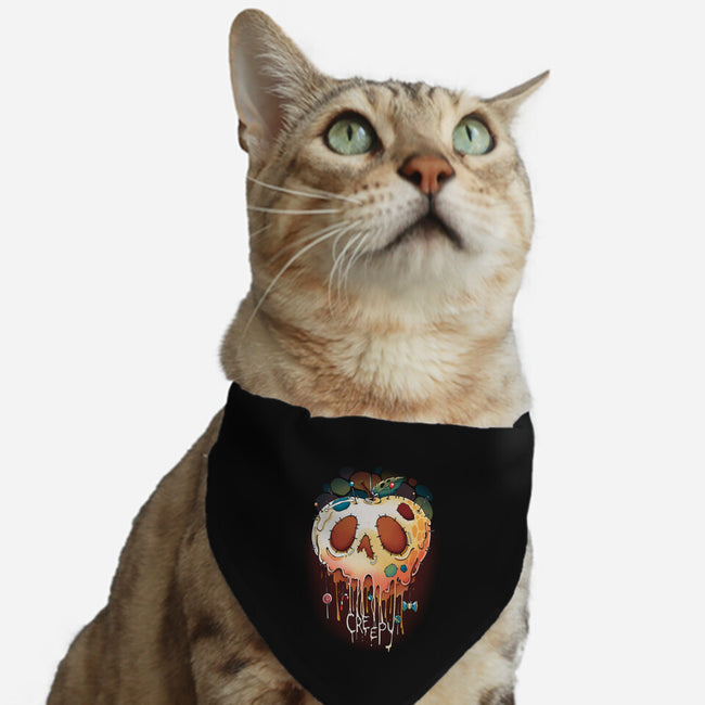 Creepy Apple-Cat-Adjustable-Pet Collar-Vallina84