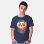 Creepy Apple-Mens-Basic-Tee-Vallina84