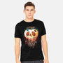 Creepy Apple-Mens-Heavyweight-Tee-Vallina84