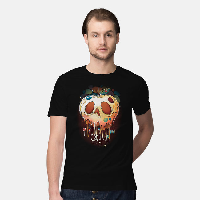 Creepy Apple-Mens-Premium-Tee-Vallina84