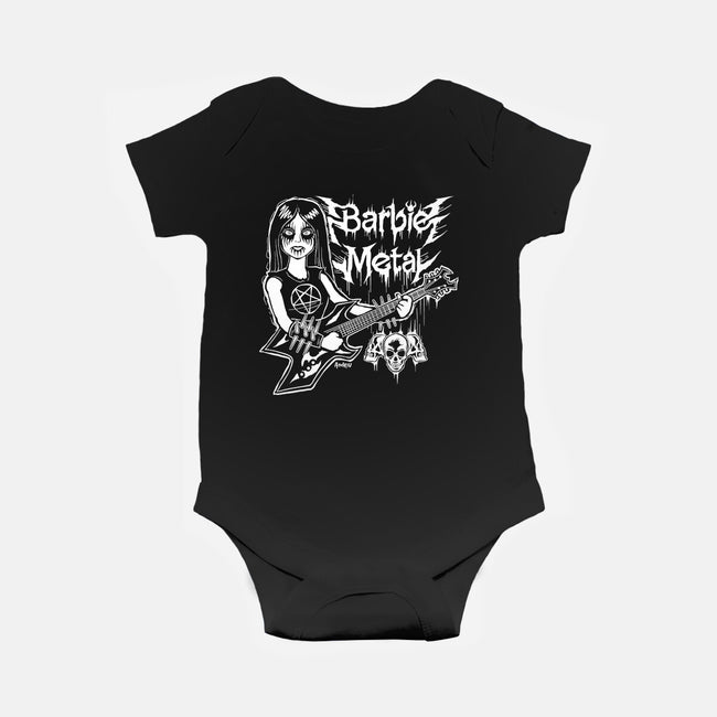 Barbie Metal-Baby-Basic-Onesie-Andriu