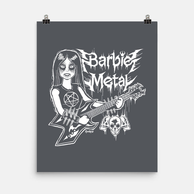 Barbie Metal-None-Matte-Poster-Andriu