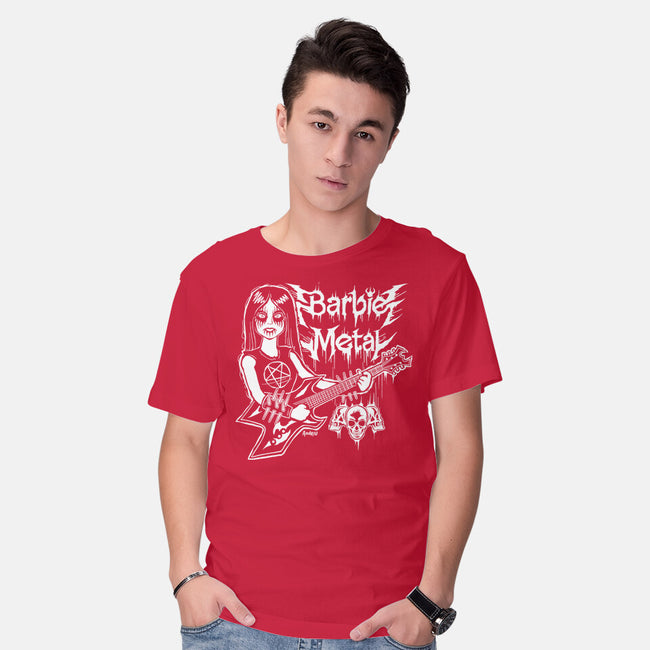 Barbie Metal-Mens-Basic-Tee-Andriu