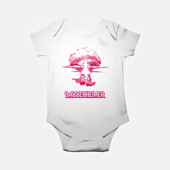 Barbenheimer Fusion-Baby-Basic-Onesie-Tronyx79