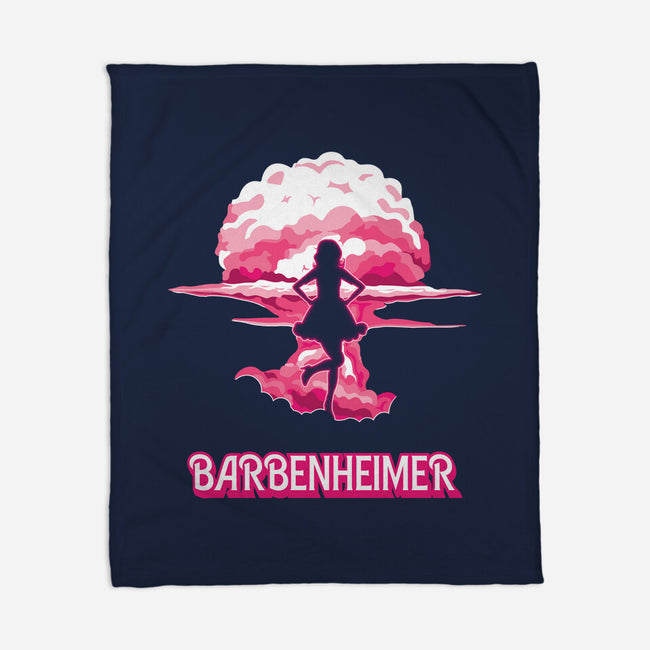 Barbenheimer Fusion-None-Fleece-Blanket-Tronyx79