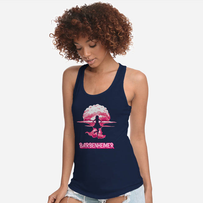 Barbenheimer Fusion-Womens-Racerback-Tank-Tronyx79