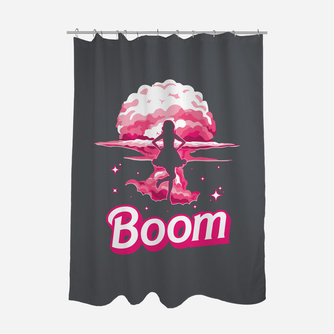 Boom-None-Polyester-Shower Curtain-Tronyx79