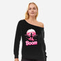 Boom-Womens-Off Shoulder-Sweatshirt-Tronyx79