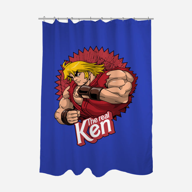 The Real Ken-None-Polyester-Shower Curtain-Tronyx79