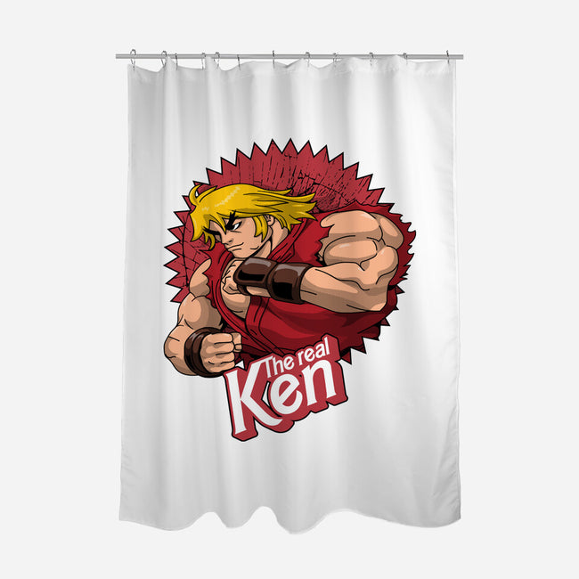 The Real Ken-None-Polyester-Shower Curtain-Tronyx79