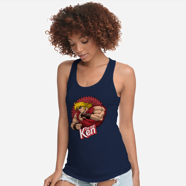 The Real Ken-Womens-Racerback-Tank-Tronyx79