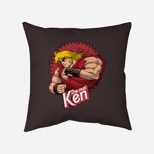 The Real Ken-None-Removable Cover-Throw Pillow-Tronyx79