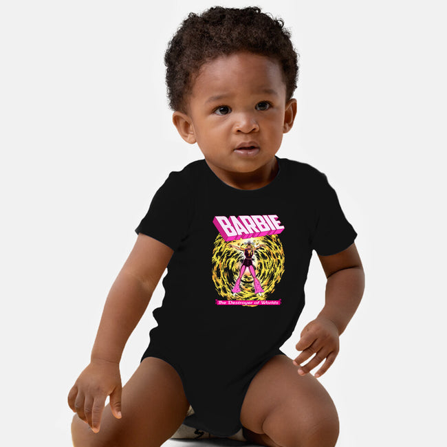 Dark Barbie-Baby-Basic-Onesie-MarianoSan