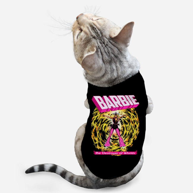 Dark Barbie-Cat-Basic-Pet Tank-MarianoSan