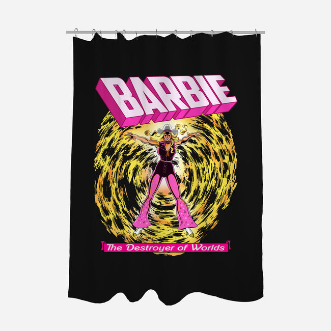 Dark Barbie-None-Polyester-Shower Curtain-MarianoSan