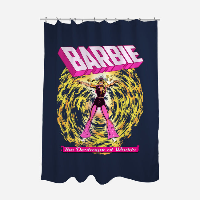 Dark Barbie-None-Polyester-Shower Curtain-MarianoSan