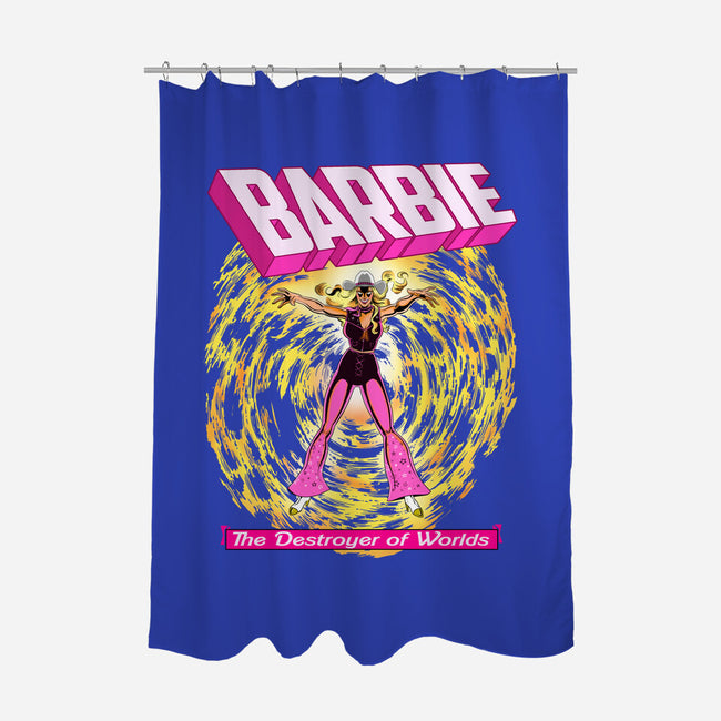 Dark Barbie-None-Polyester-Shower Curtain-MarianoSan