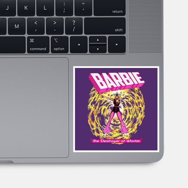 Dark Barbie-None-Glossy-Sticker-MarianoSan