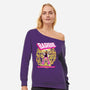 Dark Barbie-Womens-Off Shoulder-Sweatshirt-MarianoSan