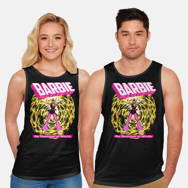 Dark Barbie-Unisex-Basic-Tank-MarianoSan