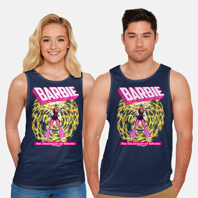 Dark Barbie-Unisex-Basic-Tank-MarianoSan