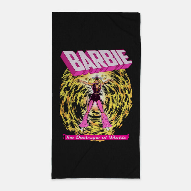 Dark Barbie-None-Beach-Towel-MarianoSan