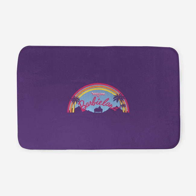 Welcome To Barbieland-None-Memory Foam-Bath Mat-Poison90