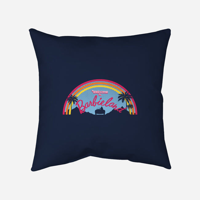 Welcome To Barbieland-None-Removable Cover-Throw Pillow-Poison90