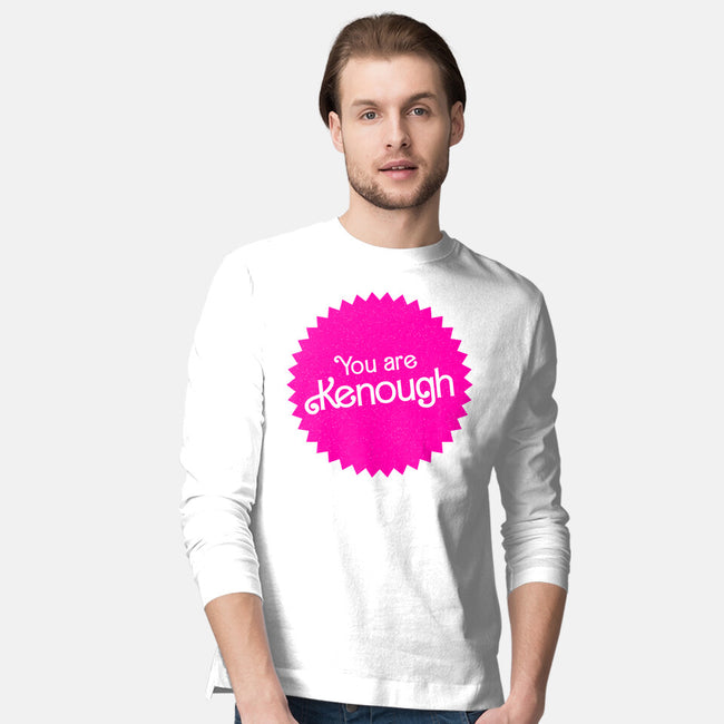 You Are Kenough-Mens-Long Sleeved-Tee-bomdesignz