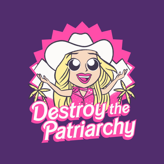 Destroy The Patriarchy-None-Removable Cover-Throw Pillow-Aarons Art Room