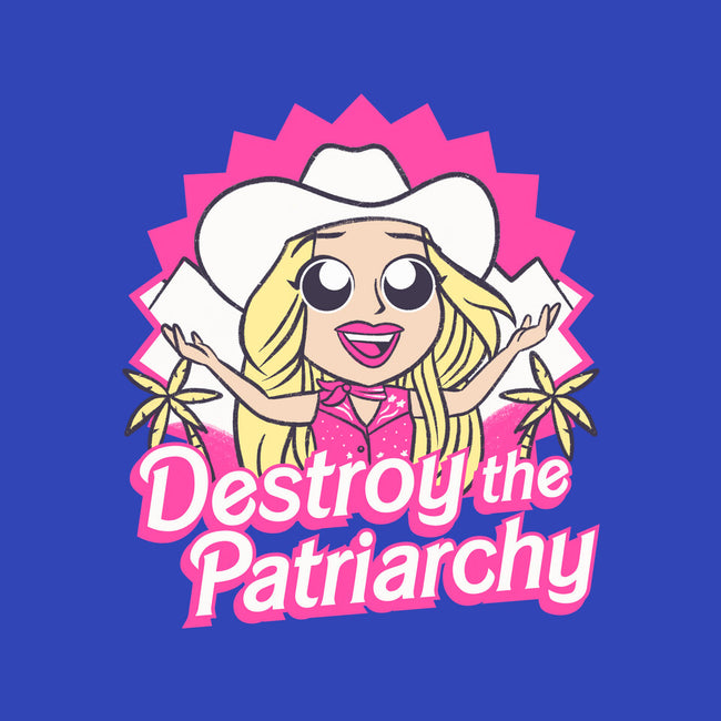 Destroy The Patriarchy-Baby-Basic-Tee-Aarons Art Room