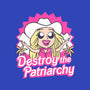 Destroy The Patriarchy-Womens-Fitted-Tee-Aarons Art Room