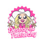 Destroy The Patriarchy-None-Beach-Towel-Aarons Art Room