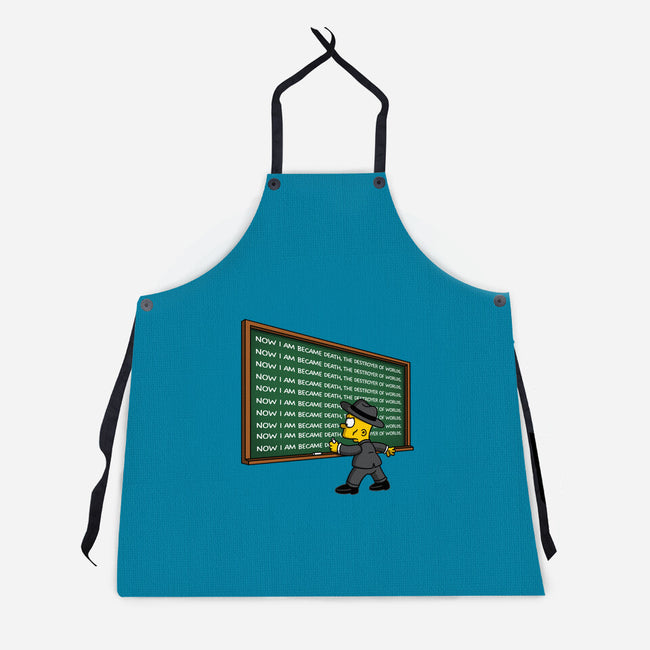 I Am Became Death-Unisex-Kitchen-Apron-Barbadifuoco