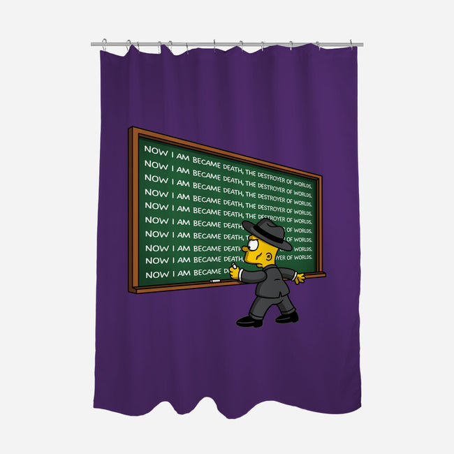 I Am Became Death-None-Polyester-Shower Curtain-Barbadifuoco