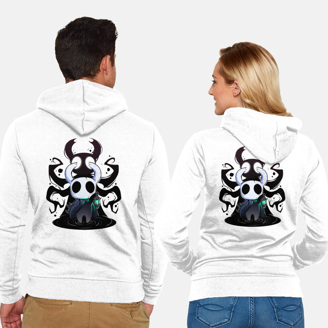 Knight Creature-Unisex-Zip-Up-Sweatshirt-AqueleJutsu