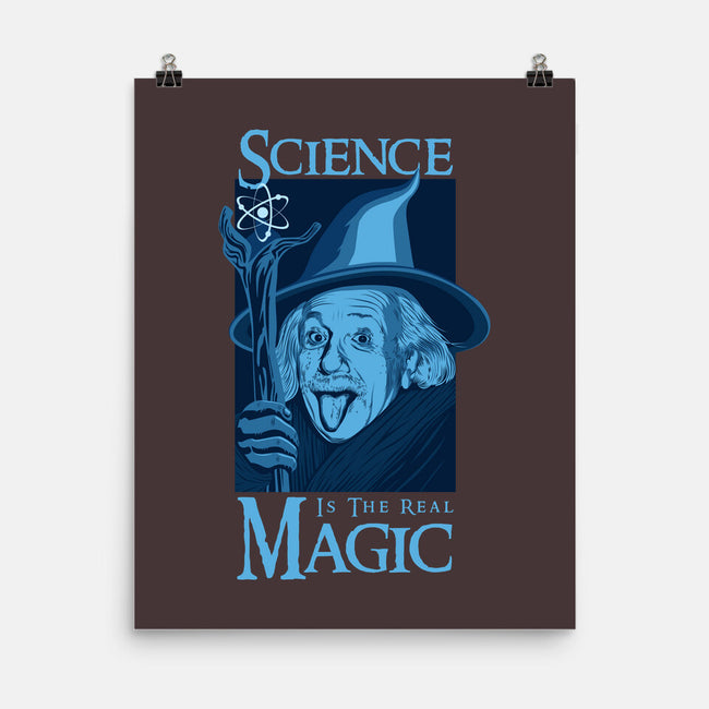 Science Is The Real Magic-None-Matte-Poster-sachpica