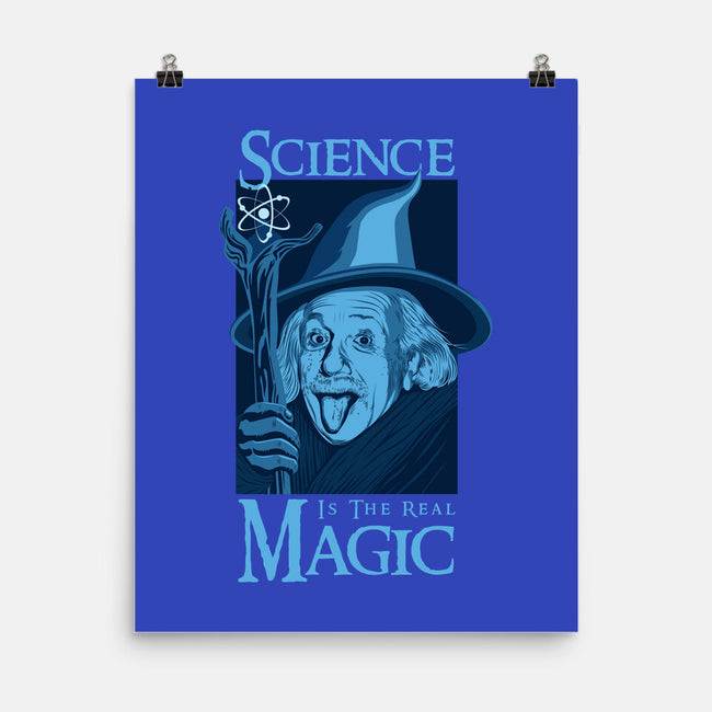 Science Is The Real Magic-None-Matte-Poster-sachpica