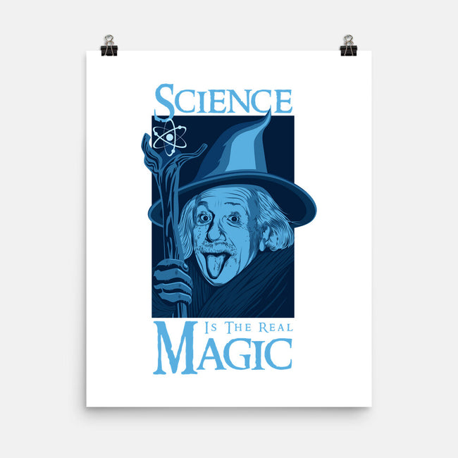 Science Is The Real Magic-None-Matte-Poster-sachpica