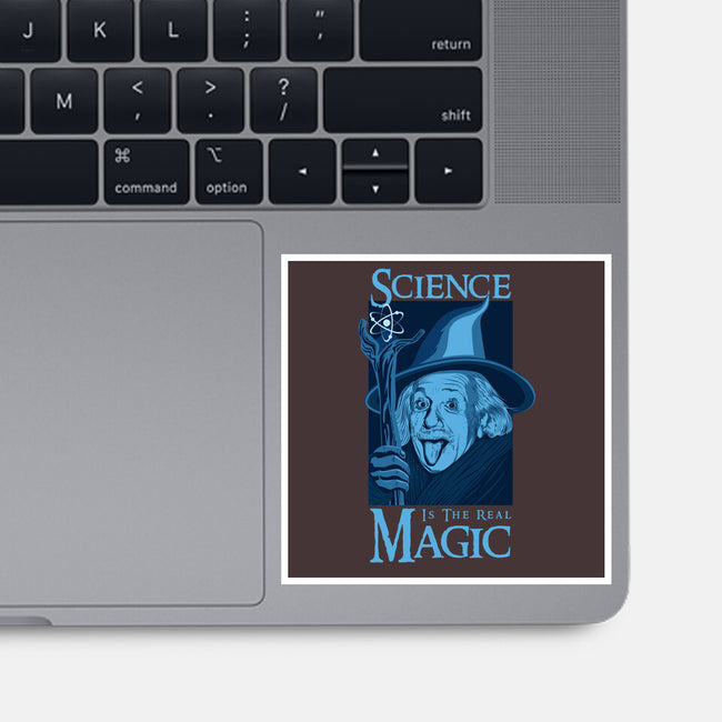 Science Is The Real Magic-None-Glossy-Sticker-sachpica