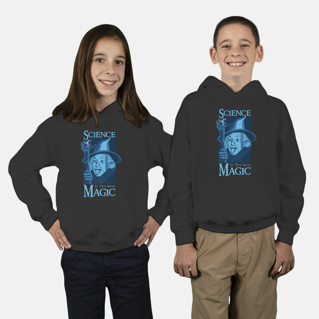 Science Is The Real Magic-Youth-Pullover-Sweatshirt-sachpica