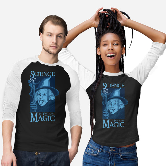 Science Is The Real Magic-Unisex-Baseball-Tee-sachpica