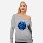 God Of Underworld-Womens-Off Shoulder-Sweatshirt-daobiwan