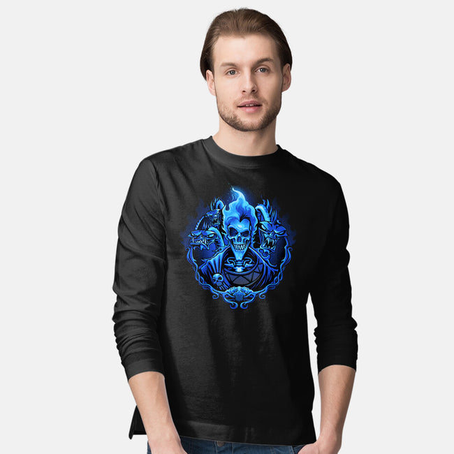 God Of Underworld-Mens-Long Sleeved-Tee-daobiwan