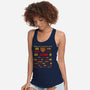 Memorial Concert-Womens-Racerback-Tank-Retro Review